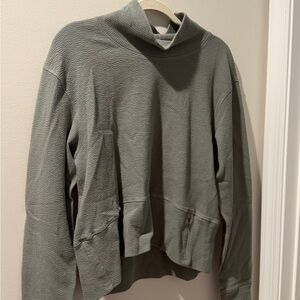 90 Degree By Reflex Olive Turtleneck Sweater